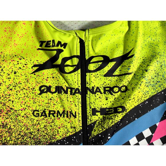 Team Zoot XL Cycling Bib Padded Compression Shorts Racing Cycle - Picture 3 of 11